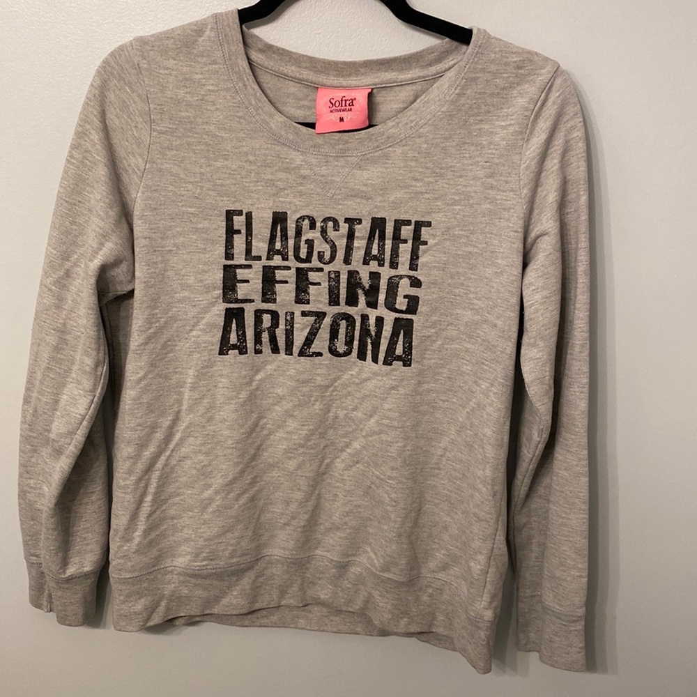 Flagstaff Arizona Grey Top